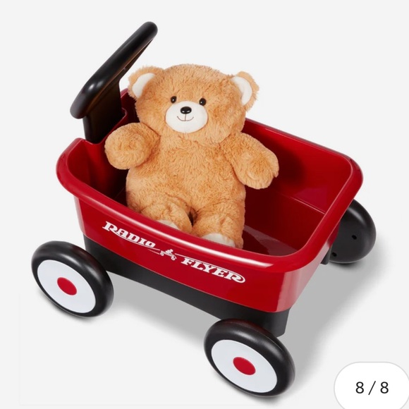✨NEW✨ RADIO FLYER Wagon Walker with Teddy (NIB) - Picture 1 of 8